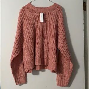 NWT American Eagle pink sweater